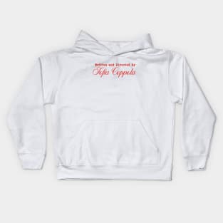 Written and Directed by Sofia Coppola Kids Hoodie
